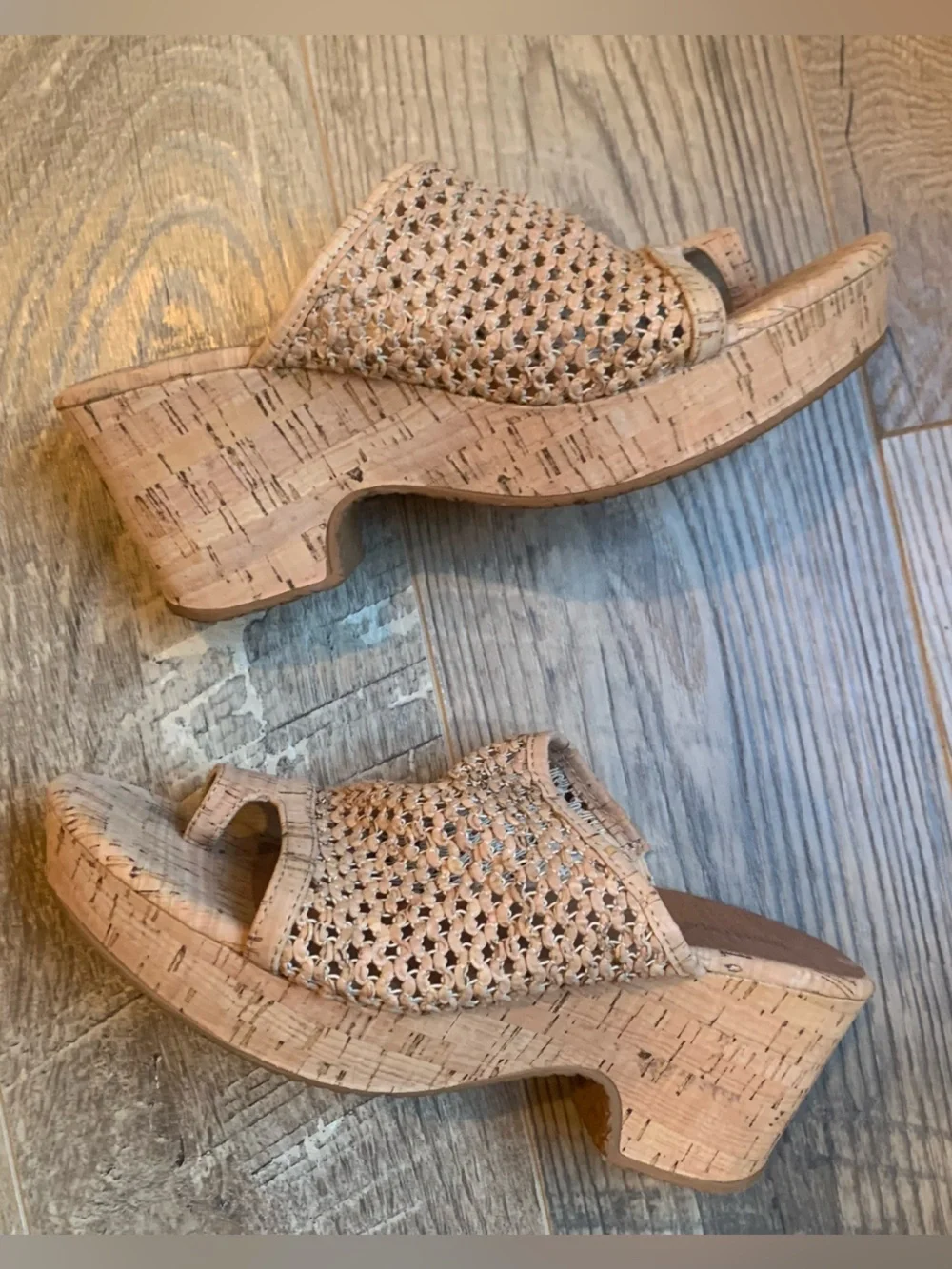 Baretraps Women's Bethie Wedge Sandals NWOT - 7.5M